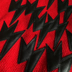 Amexnocap Leather-Trim Varsity Jacket