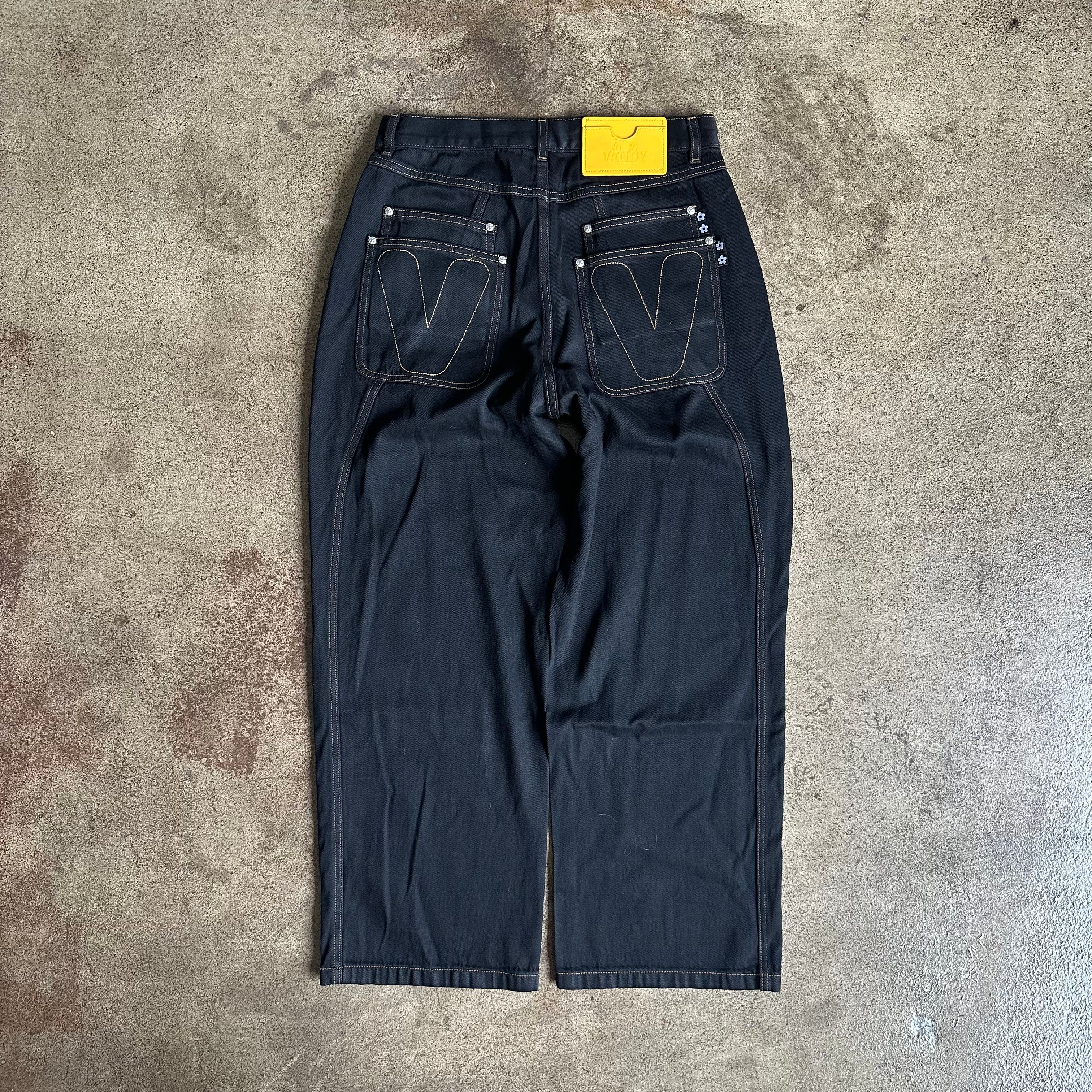 VANDY THE PINK V-Pocket Heavy Denim Pants