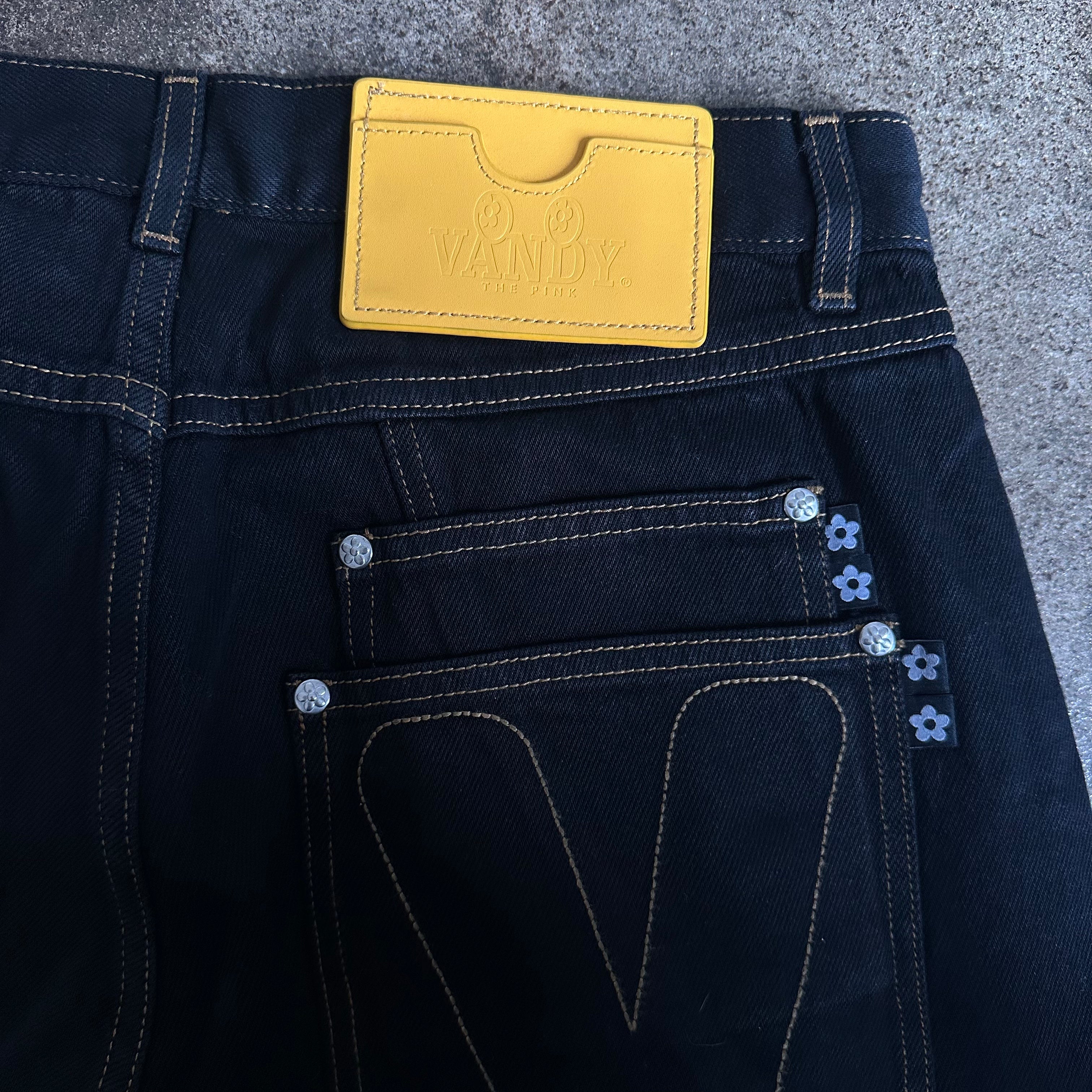 VANDY THE PINK V-Pocket Heavy Denim Pants