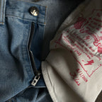 Amexnocap Lightning Patch Denim Jeans