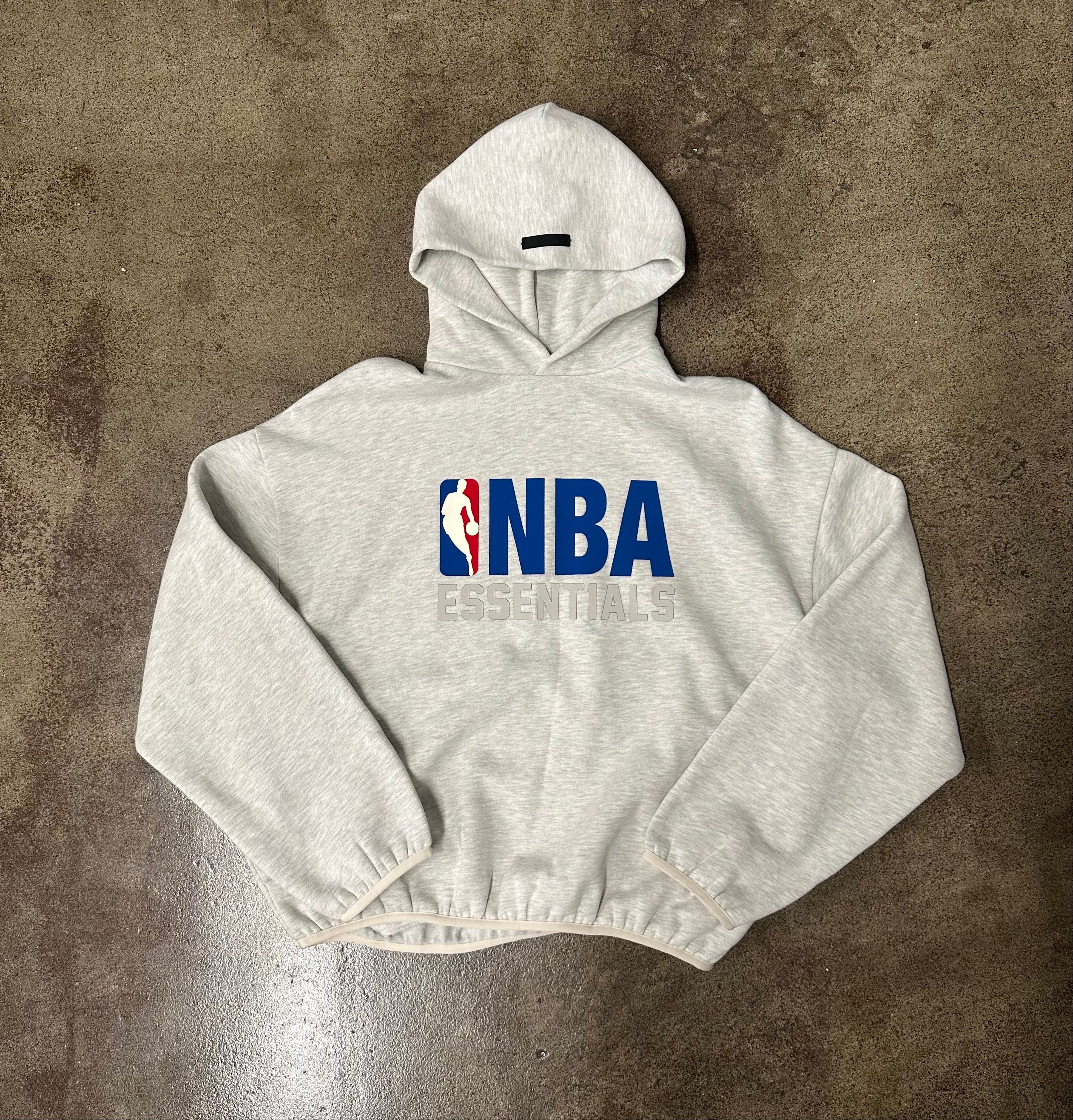 Fear of God x NBA classic hoodie white