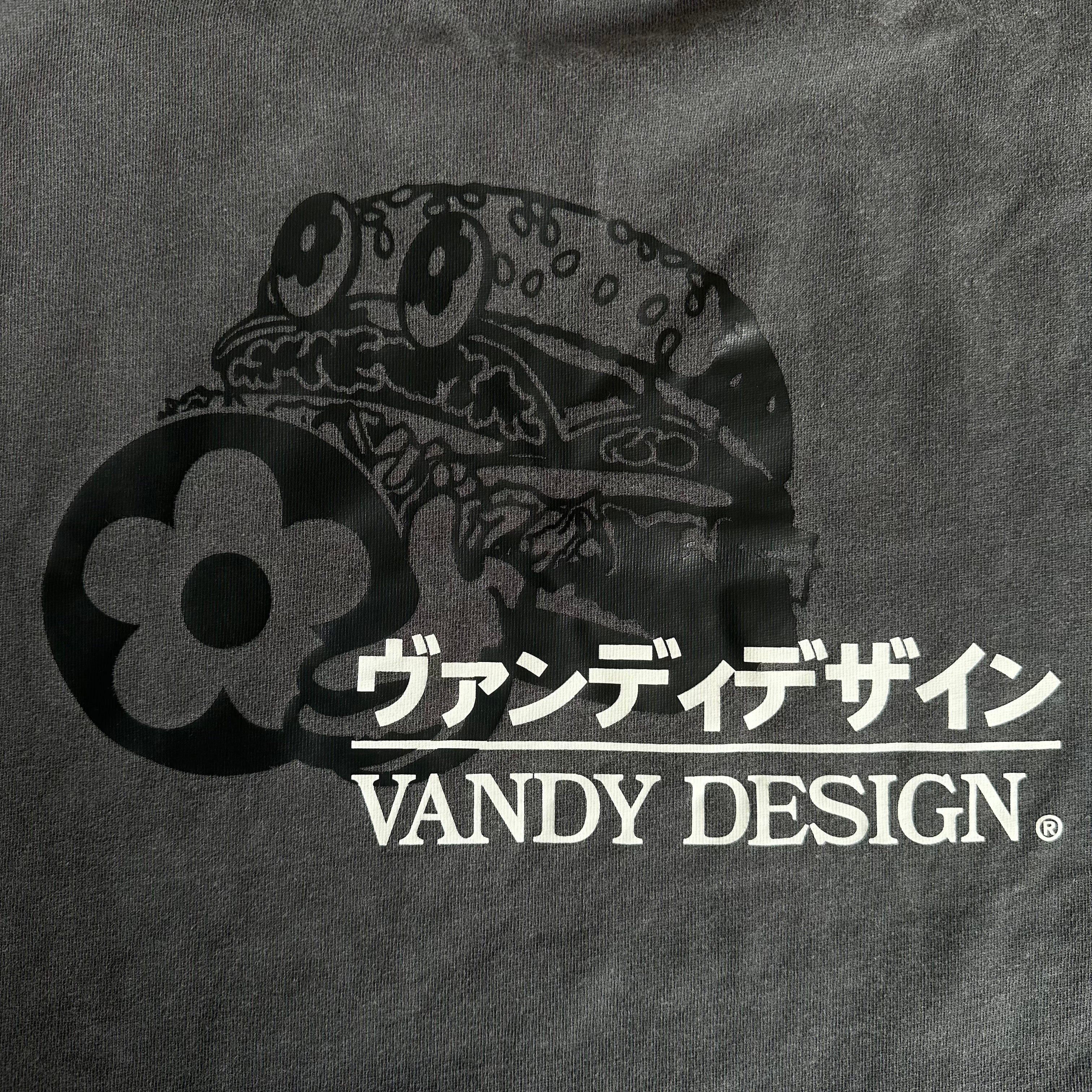 VANDY THE PINK Washed Graphic Long Sleeve Tee
