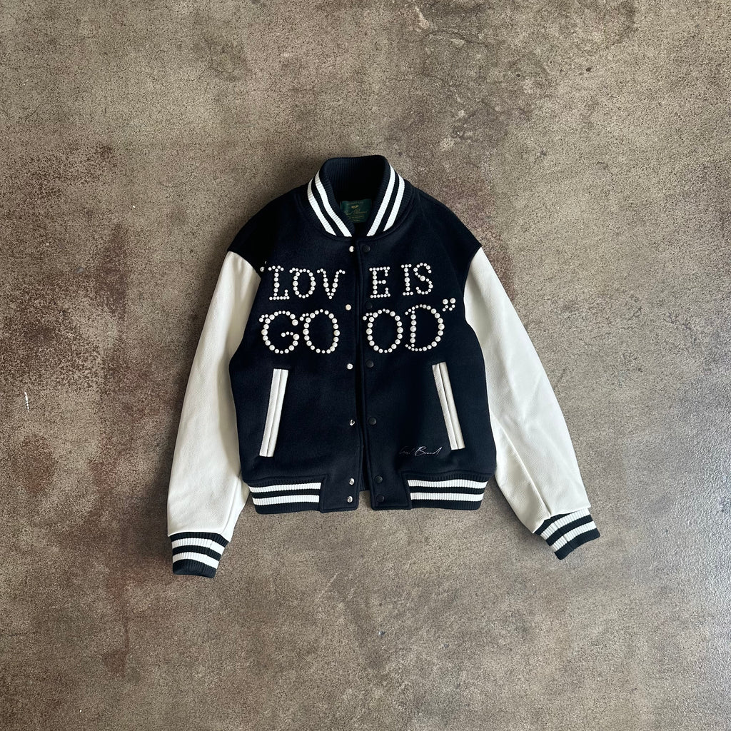 GOOD BRAND Studded Varsity Jacket