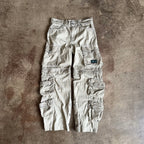CEEC Detachable Washed Khaki Cargo Pants
